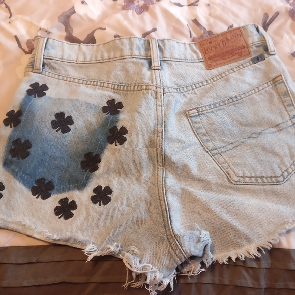 Lucky brand high waisted shorts - Picture 2 of 2